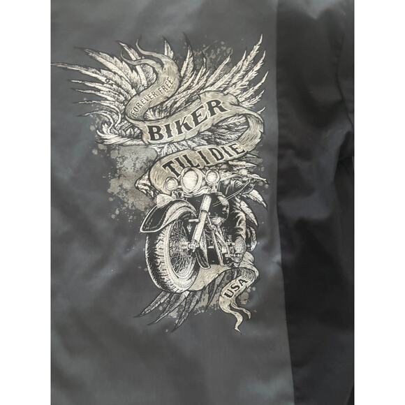 Dickies Large Work Shirt Biker Till I Die Bike Week Daytona 2011 - Picture 4 of 6